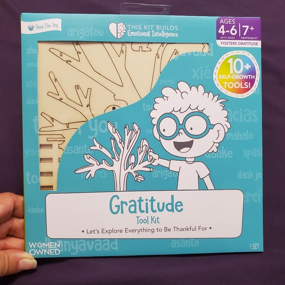 Other - Open The Joy Gratitude Tool Kit Self Growth Tools, Emotional Intelligence Kids